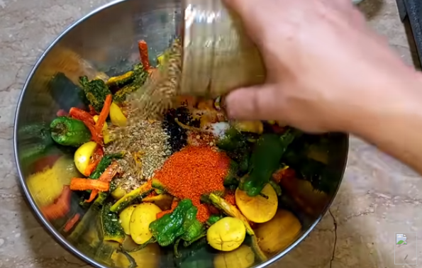 Mix pickle by Multanikitchen Mix pickle by Multanikitchen