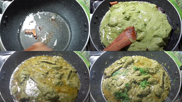 GREEN CHICKEN RECIPE BY MULTANIKITCHEN GREEN CHICKEN RECIPE BY MULTANIKITCHEN