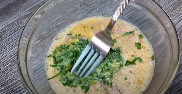 Cheesy Bread Omelette Cheesy Bread Omelette